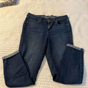 Jessica Simpson Dark Indigo Straight Leg Jeans
